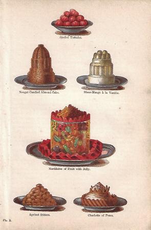Gravura Original - Coloured Cooking Plates | 1869 | Nº8