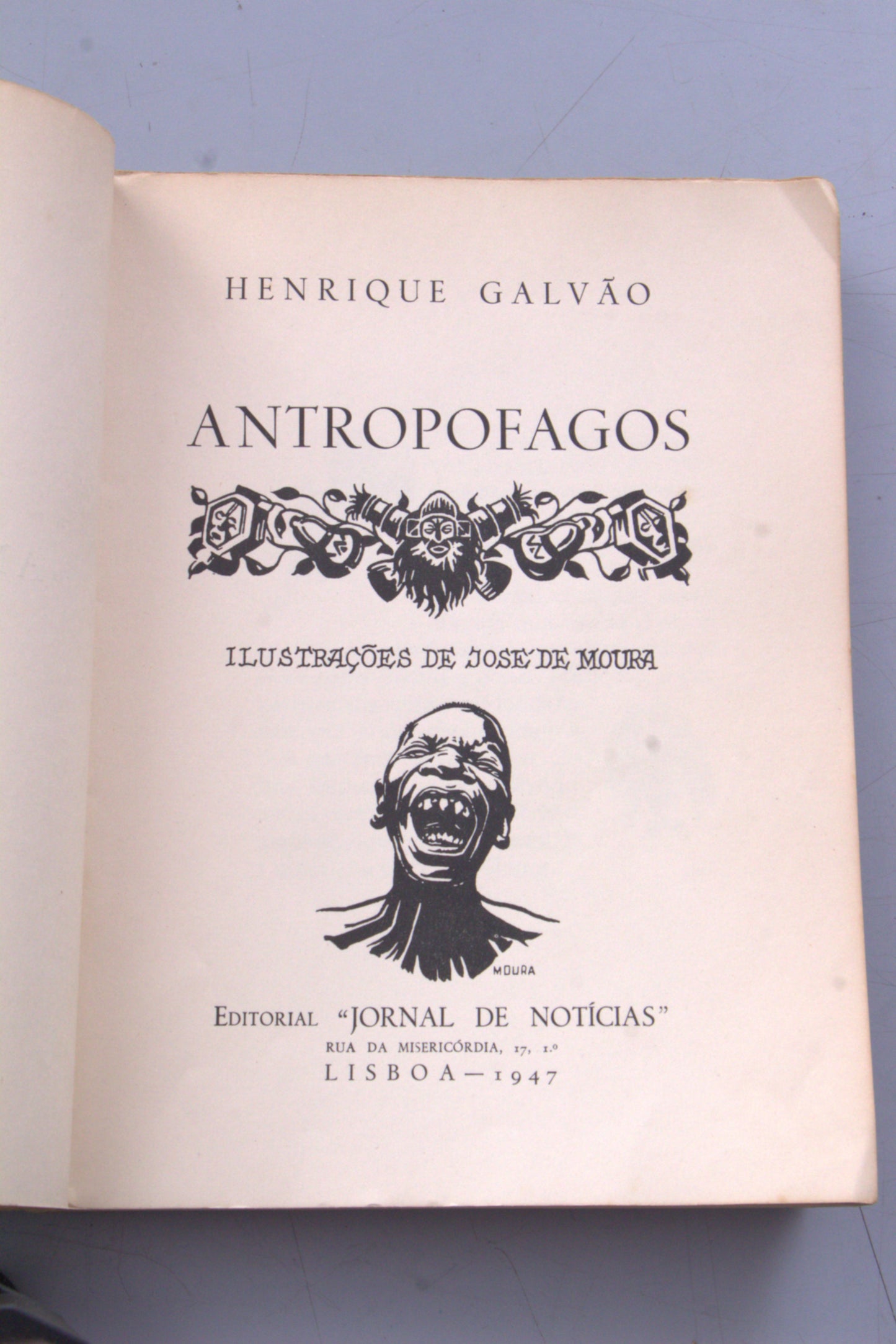 Coleção de Livros: Antropofagos de Henrique Galvão