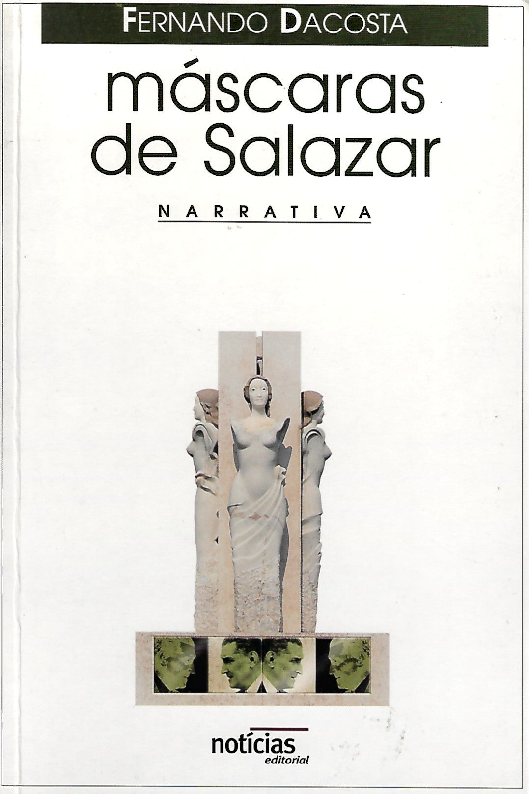 Coleção de Livros - máscaras de Salazar de Fernando Dacosta
