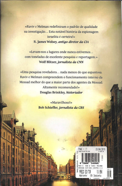 Coleção de Livros - Mossad, Espiões Contra o Armagedão