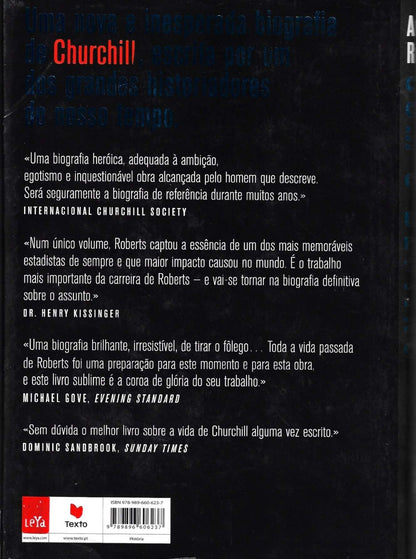 Coleção de Livros - Churchill, Caminhando com o Destino de Andrew Roberts