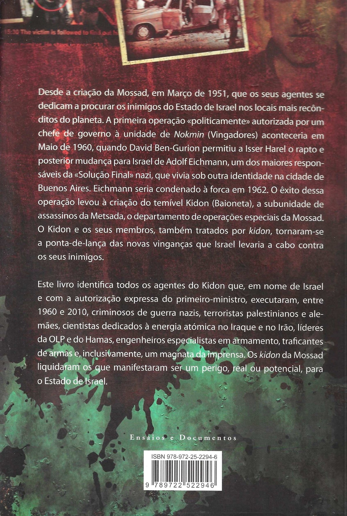 Coleção de Livros - Mossad, Os Carrascos do Kidon