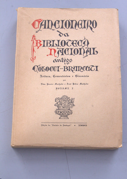 Coleção de Livros - Cancioneiro da Biblioteca Nacional, Antigo Colocci-Brancuti, 8 Volumes