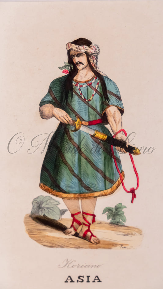 Usos e Trajos - Povos do Mundo (Ásia - Koriano)