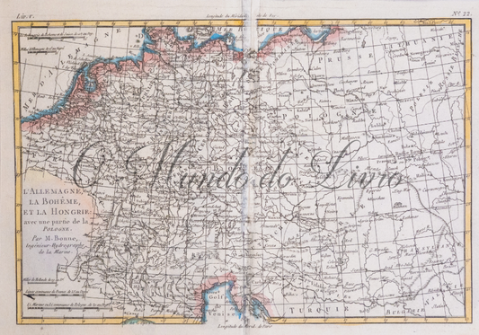 L'Allemagne , La Bohême, et la Hongrie Avec une Partie de la Pologne