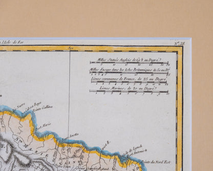 Carte des L'Isle de la Jamaique