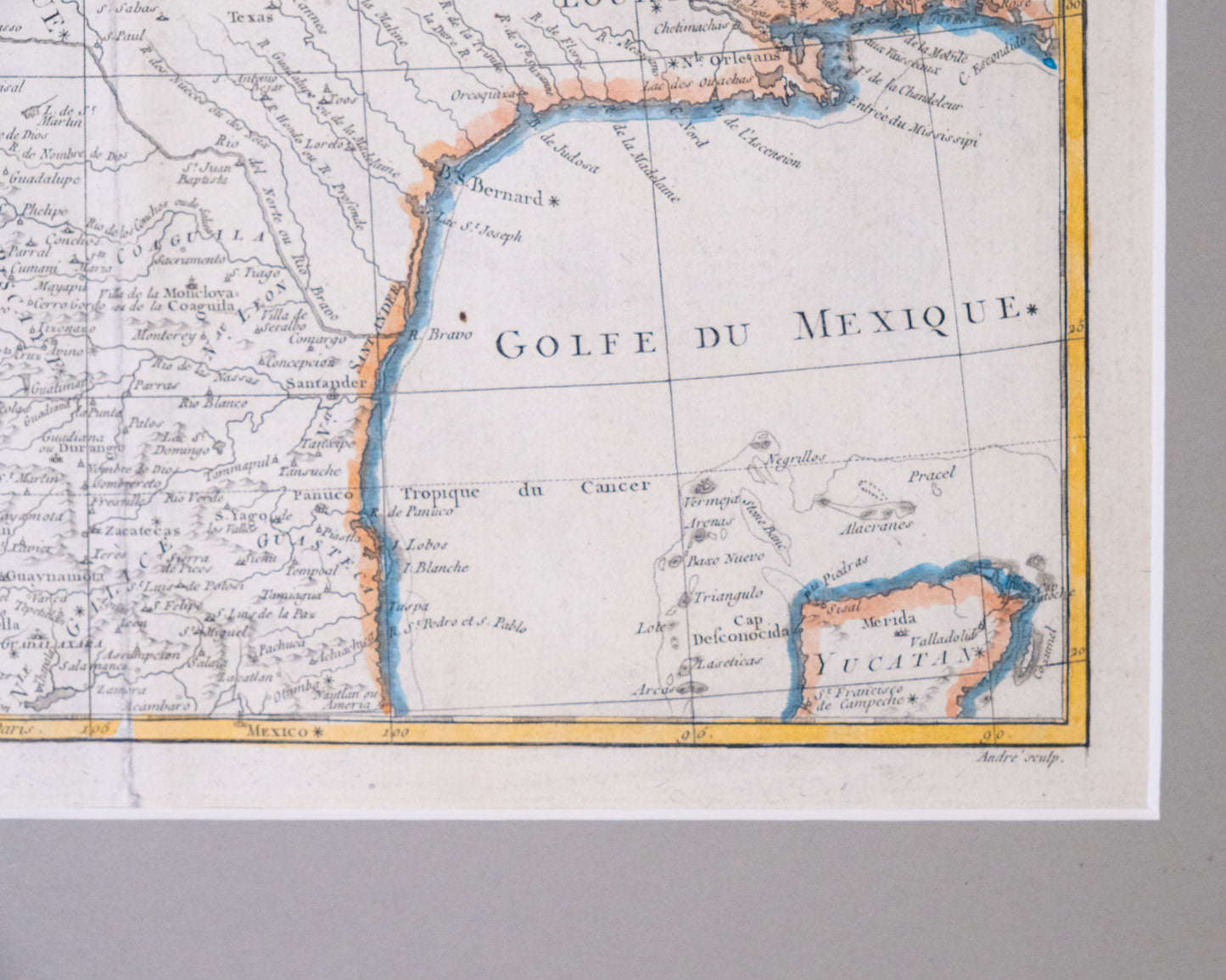 Le Nouveau Méxique, Avec la Partie Septentrionale de L'ancien ou de la Nouveaule Espagne