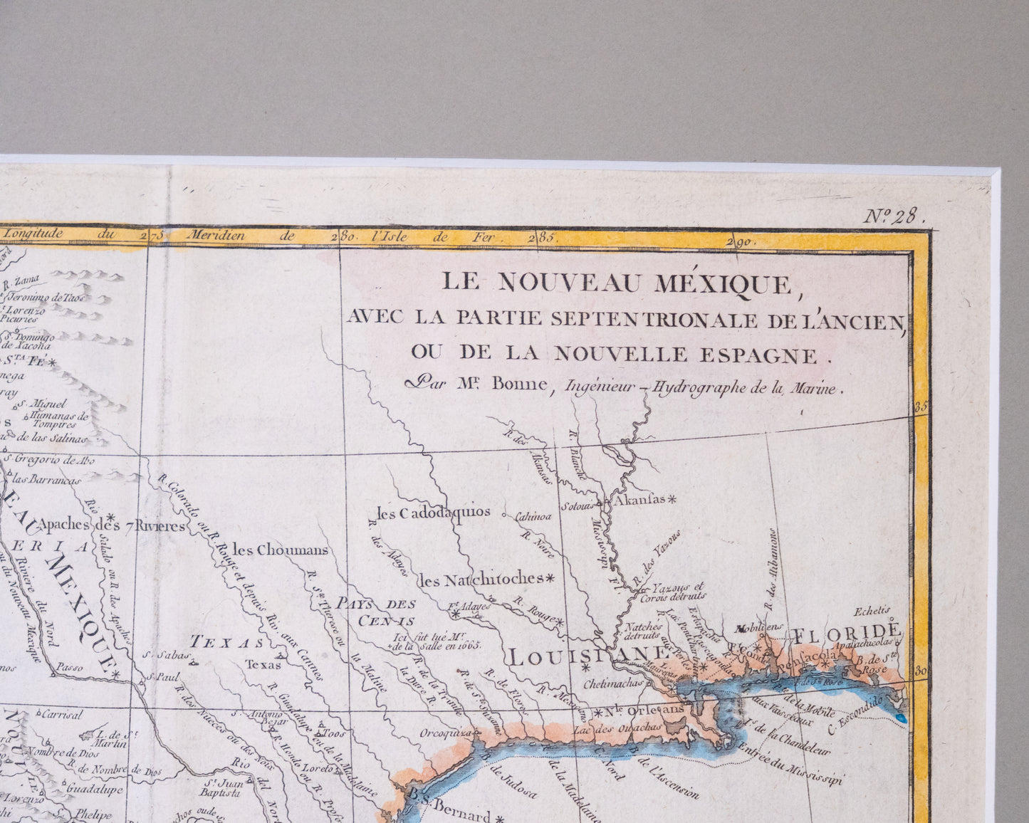 Le Nouveau Méxique, Avec la Partie Septentrionale de L'ancien ou de la Nouveaule Espagne