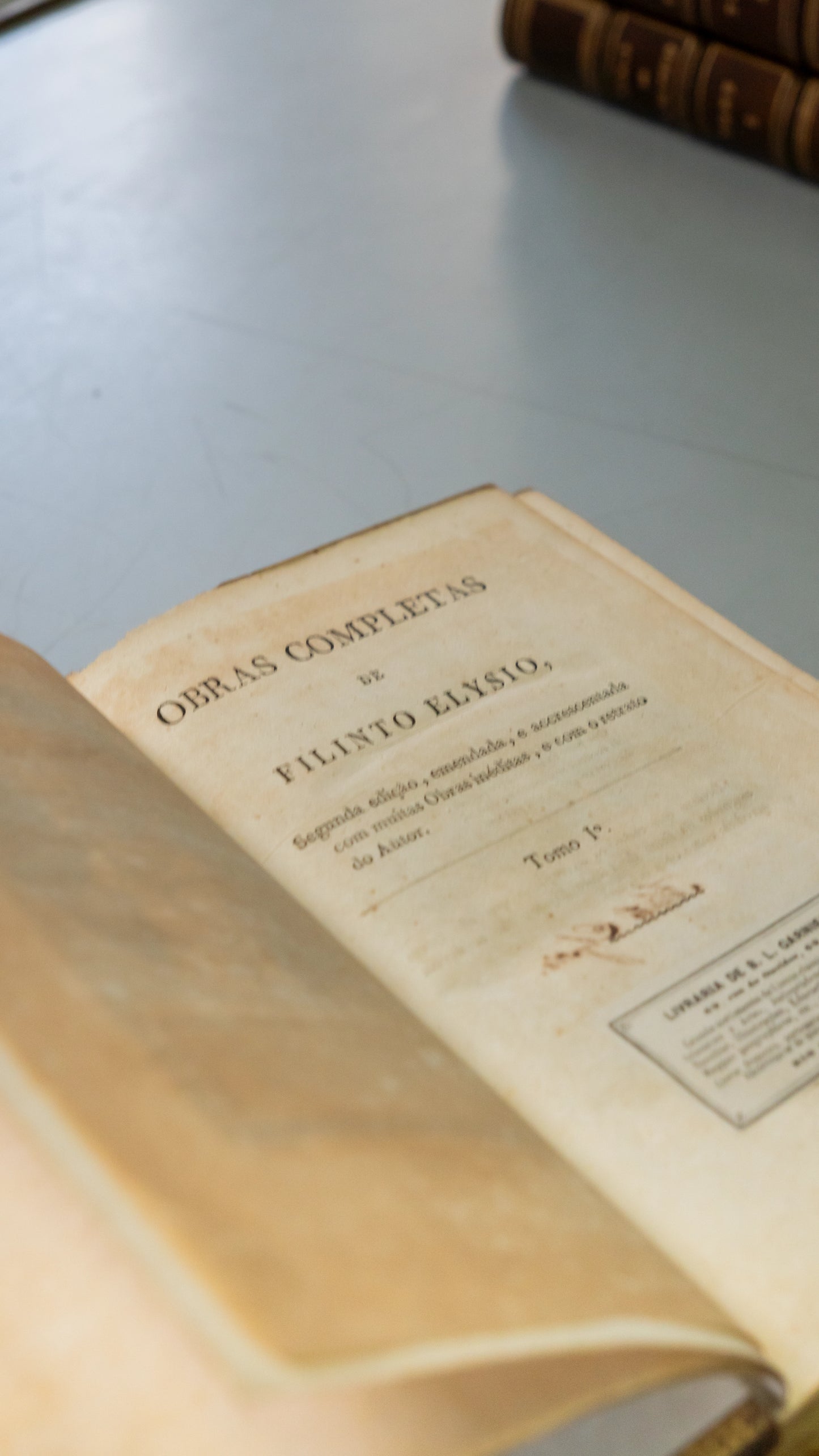 Coleção de Livros: Obras Completas de Filinto Elysio | 11 Volumes