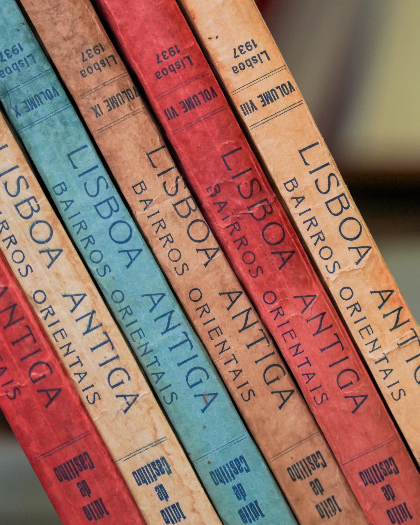 Coleção de Livros: Lisboa Antiga; Bairros Orientais de Júlio de Castilho 2ª Edição