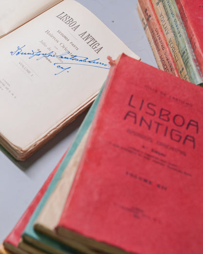 Coleção de Livros: Lisboa Antiga; Bairros Orientais de Júlio de Castilho 2ª Edição