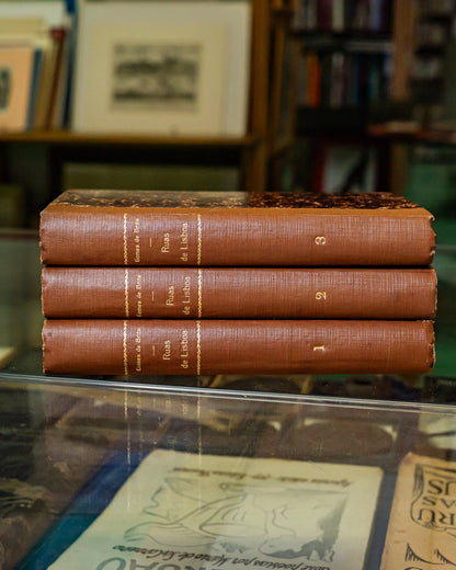 Coleção de Livros: Ruas de Lisboa por Gomes de Brito