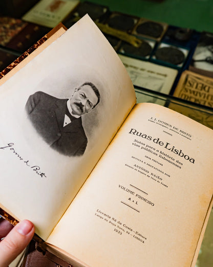 Coleção de Livros: Ruas de Lisboa por Gomes de Brito
