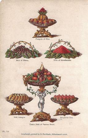 Gravura Original - Coloured Cooking Plates | 1869 | Nº10