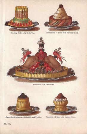 Gravura Original - Coloured Cooking Plates | 1869 | Nº14