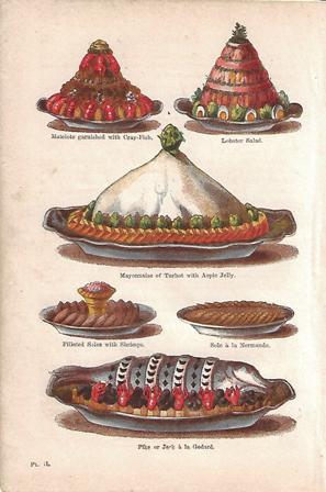 Gravura Original - Coloured Cooking Plates | 1869 | Nº5