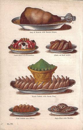 Gravura Original - Coloured Cooking Plates | 1869 | Nº7